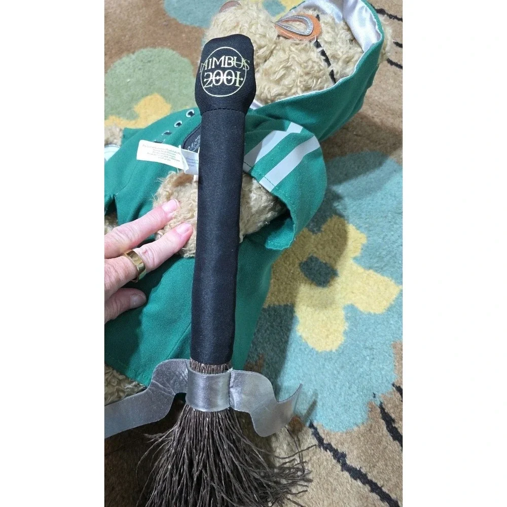Slytherin Harry Potter Build a Bear  Quidditch‎ Robe Broom Goggles